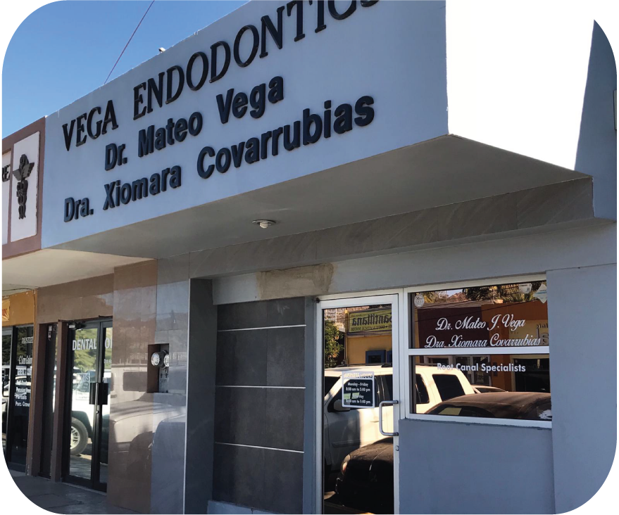 Vega's Dental Solutions clinic front office in Los Algodones Mexico