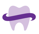 Bilingual dental care icon
