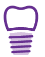 Dental implants icon